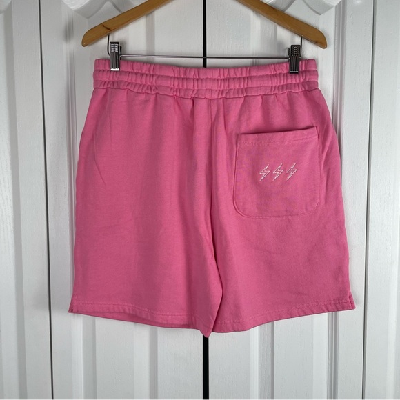 Seek Discomfort Essential Seek Shorts Women’s M Pink Unisex Sweat Active Organic - Picture 6 of 12